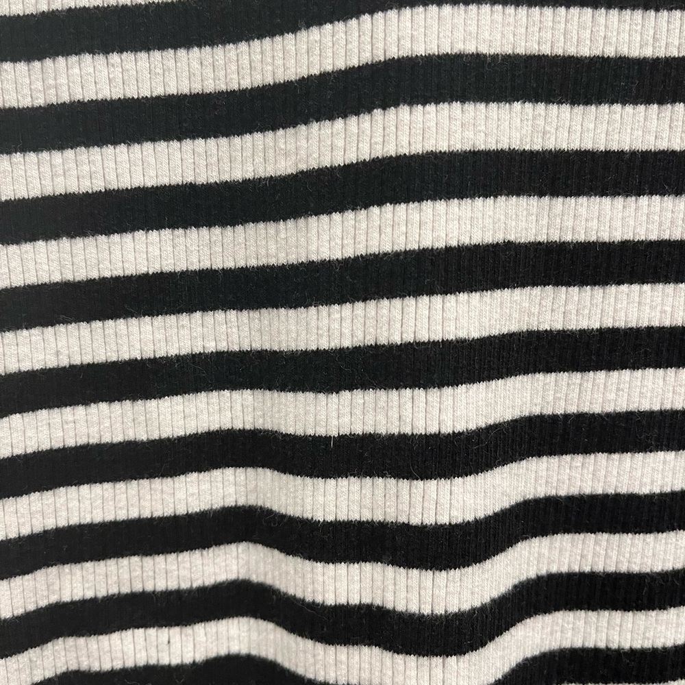 Forever 21 Long Sleeve Striped Dress Stretchy Comfortable Dress Size M - Picture 2 of 6